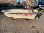 Polijster motorbootje motorboot, Watersport en Boten, Gebruikt, Ophalen of Verzenden, Minder dan 10 pk, Tot 6 meter
