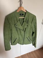 Groen Only Leather Look Jasje - Maat 36, Ophalen of Verzenden, Zo goed als nieuw, Jasje, Maat 36 (S)