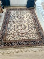 Perzisch tapijt 100% wol, gereinigd, 200 cm of meer, 150 tot 200 cm, Beige, Gebruikt