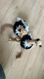 Struisvogel knuffel 2x, Ophalen of Verzenden, Overige typen