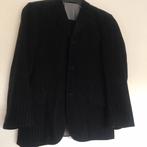 Zwart  ribcord pak maat 46, Kleding | Heren, Kostuums en Colberts, WE, Zwart, Ophalen of Verzenden, Gedragen