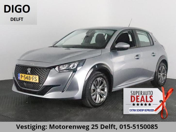 Peugeot e-208 EV ALLURE PACK 50 KWh ACCU= 93% +SNELLADEN GAR, Auto's, Peugeot, Bedrijf, Te koop, ABS, Achteruitrijcamera, Airbags