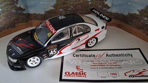Holden Commodore Dynamik Racing team, Hobby en Vrije tijd, Modelauto's | 1:18, Zo goed als nieuw, Auto, Overige merken, Ophalen of Verzenden