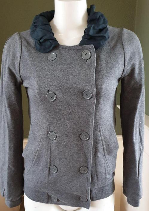Marc Jacobs grijze tussen jas mt XS 34 jasje grijs knopen, Kleding | Dames, Jassen | Zomer, Zo goed als nieuw, Maat 34 (XS) of kleiner