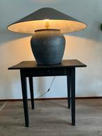 Kruiklamp + kap, Huis en Inrichting, Lampen | Tafellampen, Ophalen of Verzenden, Gebruikt, Oud hollands, 50 tot 75 cm