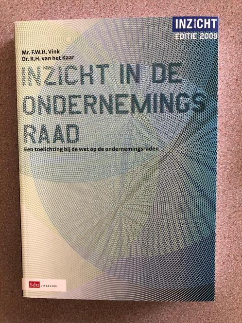 Boek inzicht in de ondernemingsraad, in prima staat., Boeken, Studieboeken en Cursussen, Zo goed als nieuw, HBO, Ophalen of Verzenden