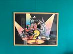 Ingelijst looney tunes, Foto of Poster, 75 tot 100 cm, Zo goed als nieuw, 50 tot 75 cm