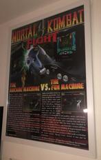 Mortal kombat, Ophalen of Verzenden, A1 t/m A3, Rechthoekig Staand, Film en Tv