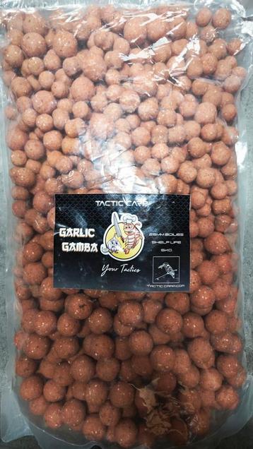Boilies garlic gamba tactic carp. beschikbaar voor biedingen