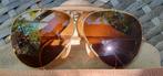 Ray Ban B & L Shooter Goud USA Vintage Bruin Glazen, Gebruikt, Zonnebril, Bruin, Ophalen of Verzenden