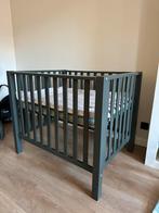 Donkergroene box 100x80 cm, Kinderen en Baby's, Boxen, Ophalen, Zo goed als nieuw, Boxkleed