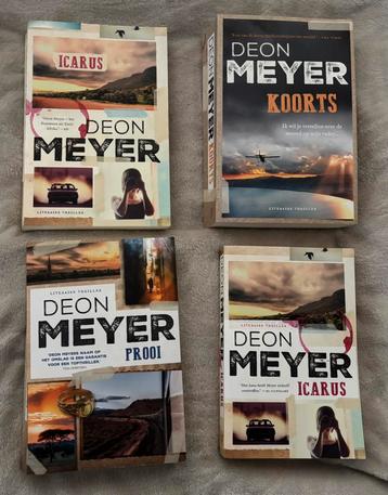 Diverse boeken van Deon Meyer. In goede staat beschikbaar voor biedingen