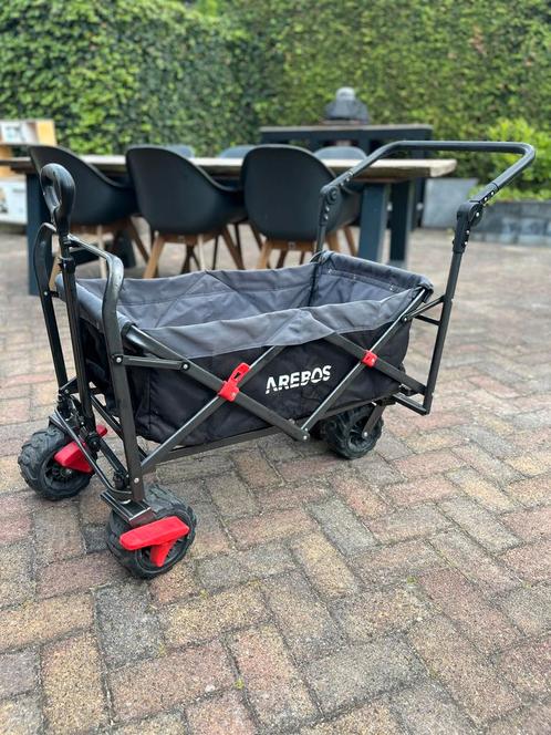 Arebos Bolderkar opbouwbaar, 100kg, Caravans en Kamperen, Bolderkarren, Zo goed als nieuw, Ophalen