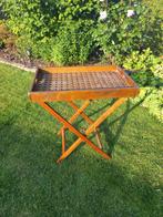 Butler tray, Huis en Inrichting, Woonaccessoires | Dienbladen, Ophalen, Gebruikt, Rechthoekig, Hout