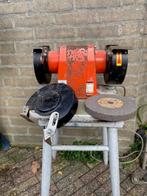 werkbankslijper Creusen MS7150TS Met 1 extra slijpsteen, Ophalen, Gebruikt, 1000 watt of meer, Werkbankslijpmachine