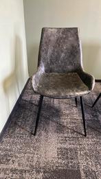 Eetkamerstoelen, 4 stuks, grijs, Ophalen, Gebruikt, ., Vier