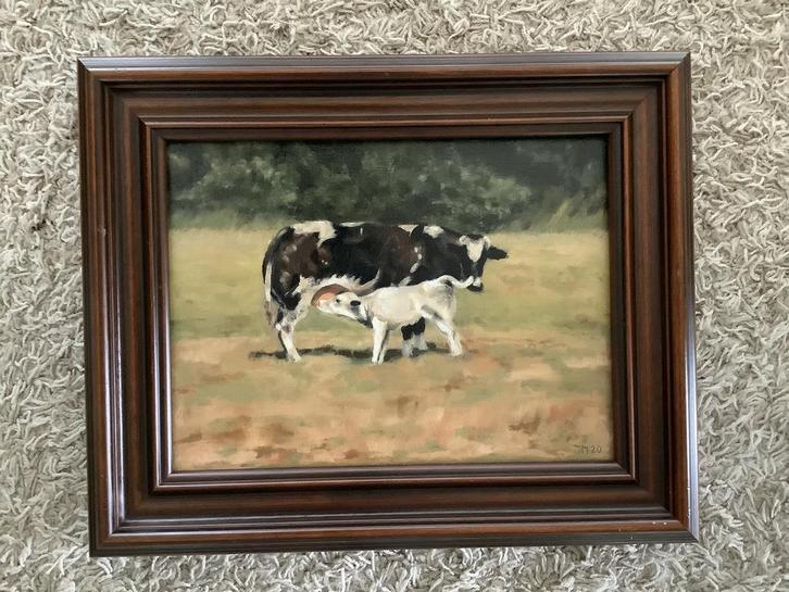 Moeder en kind, John Mulder, Antiek en Kunst, Kunst | Schilderijen | Modern, Ophalen of Verzenden