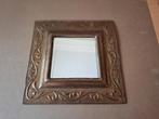 vintage spiegel, Ophalen of Verzenden, Rechthoekig, Minder dan 50 cm