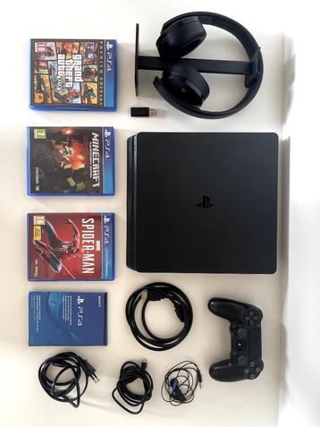 Playstation 4 Slim Plug & Play beschikbaar voor biedingen