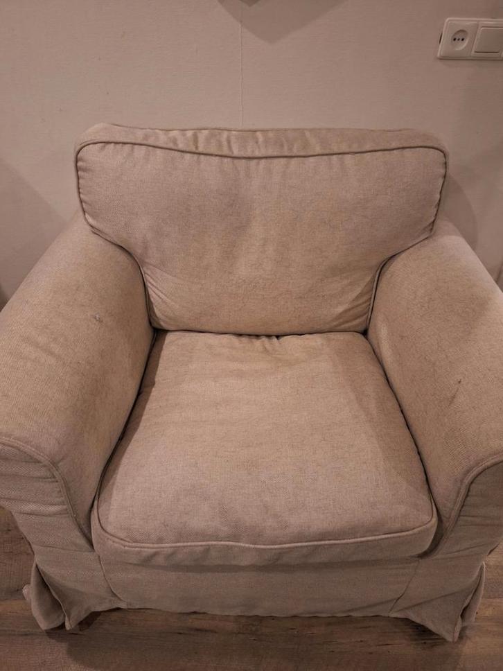 Als Nieuw: Ektorp Stoel van IKEA, Huis en Inrichting, Fauteuils, Zo goed als nieuw, Stof, 75 tot 100 cm, 75 tot 100 cm, Ophalen of Verzenden