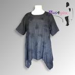 30484 Zgan Linnen Alijn tuniek Moonshine mt 3/ 52-54-56  K26, Ophalen of Verzenden, Gedragen, Beige, Broek of Spijkerbroek