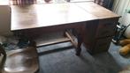 houten bureau 160x77, Ophalen, Gebruikt, Bureau