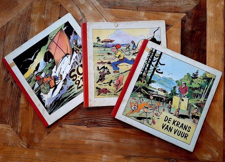 Drie stripboeken van Fredéric-Antonin Breysse jaren '50., Boeken, Stripboeken, Gelezen, Meerdere stripboeken, Ophalen of Verzenden