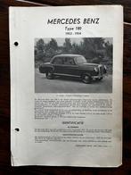 Vraagbaak Mercedes 180, W120, Ophalen of Verzenden