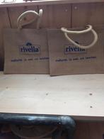 2 jute tassen rivella NIEUW.40X34., Ophalen of Verzenden, Nieuw