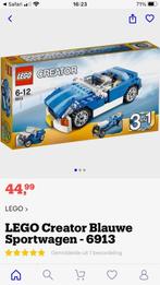 Lego Creator (6913) Blauwe sportwagen, Complete set, Ophalen of Verzenden, Lego, Zo goed als nieuw