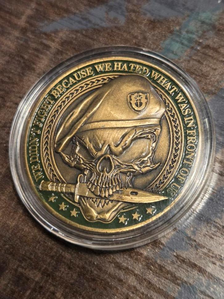US Special Forces Challenge Coin, Verzamelen, Militaria | Algemeen, Overige soorten, Overige typen, Amerika, Ophalen of Verzenden