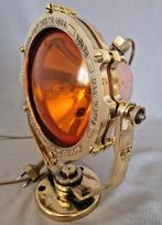 Vintage Rain Jet Corp. Burbank lamp - 4600 - Koper, Messing, Ophalen of Verzenden