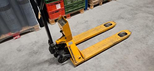Palletwagen met weegschaal ,Professioneel  Jungheinrich 2100, Doe-het-zelf en Verbouw, Palletwagens en Pompwagens, Zo goed als nieuw