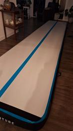 Airtrack 5 meter, Sport en Fitness, Turnen, Kindermaat 122 t/m 140, Ophalen, Zo goed als nieuw, Materiaal