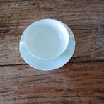 Hutschenreuther Dresden all white soepkom, Ophalen of Verzenden, Zo goed als nieuw, Porselein, Overige typen