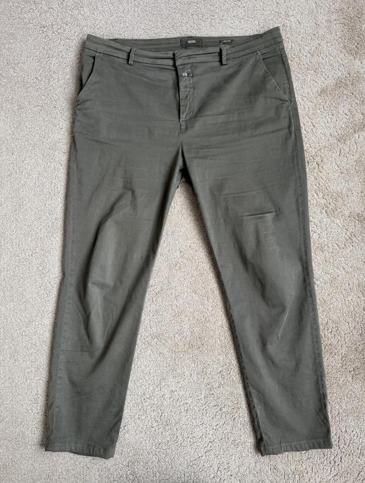 CLOSED Stewart broek - Olijfgroen - Maat 30, Kleding | Dames, Broeken en Pantalons, Groen, Verzenden