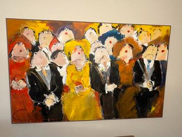 Schilderij ‘Den Haag in September’ Gerdine Duijsens beschikbaar voor biedingen