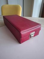vintage koffertje houder cassettebandjes retro jaren 70, Ophalen of Verzenden, Gebruikt, Overige genres, 2 t/m 25 bandjes