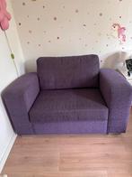 Loveseat paars, Minder dan 150 cm, Gebruikt, Ophalen of Verzenden