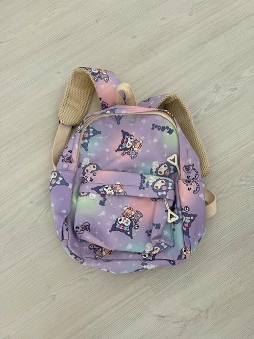 Kinder kuromi rugtas rugzak, Sieraden, Tassen en Uiterlijk, Tassen | Rugtassen, Nieuw, 25 tot 40 cm, Ophalen of Verzenden