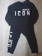 Zwarte Dsquared2 set maat 92 - Zo goed als nieuw, Jongetje of Meisje, Dsquared2, Ophalen of Verzenden, Zo goed als nieuw