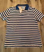 Tenson heren polo blauw oranje zalmroze maat xl, Blauw, Maat 56/58 (XL), Ophalen of Verzenden, Zo goed als nieuw