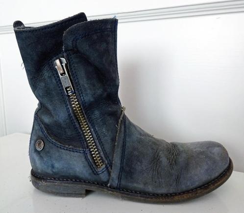Echt leren laarsjes - navy / donker blauw - maat 28, Kinderen en Baby's, Kinderkleding | Schoenen en Sokken, Gebruikt, Laarzen
