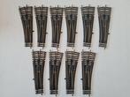 Fleischmann H0 wissels 6044, Gebruikt, Gelijkstroom, Fleischmann, Rails