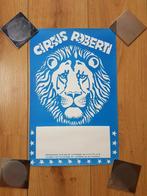 Circus/ mooie poster van het Nederlandse circus Roberti., Verzamelen, Posters, Rechthoekig Staand, Ophalen of Verzenden, Zo goed als nieuw