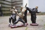 Originele vintage Shaolin Kungfu Beeldjes - jaren 90, Ophalen of Verzenden, Zo goed als nieuw