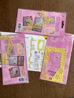 Drie embossingmallen met boekje, Ophalen, Zo goed als nieuw, Overige thema's, Overige typen