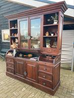 TEAK BUFFETKAST APOTHEKERSKAST VAN €1295,- VOOR €995,- !!!!, Met deur(en), Nieuw, 25 tot 50 cm, 200 cm of meer