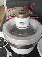 Ijsmachine Krups perfect mix 9000, Witgoed en Apparatuur, IJsmachines, Ophalen of Verzenden, Zo goed als nieuw