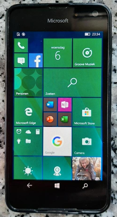 Microsoft Smartphone lumia 650, Telecommunicatie, Mobiele telefoons | Overige merken, Zo goed als nieuw, Zonder abonnement, Zonder simlock